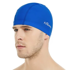 Firesara - Gorro de natación de tela de alta elasticidad que mantiene el cabello limpio y transpirable, ajuste tanto de pelo largo, pelo corto, gorras de natación para mujeres, niñas, hombres, niños,
