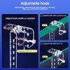 Adjustable Hanging Turtle Dock with Anti-Slip Artificial Grass Basking Platform