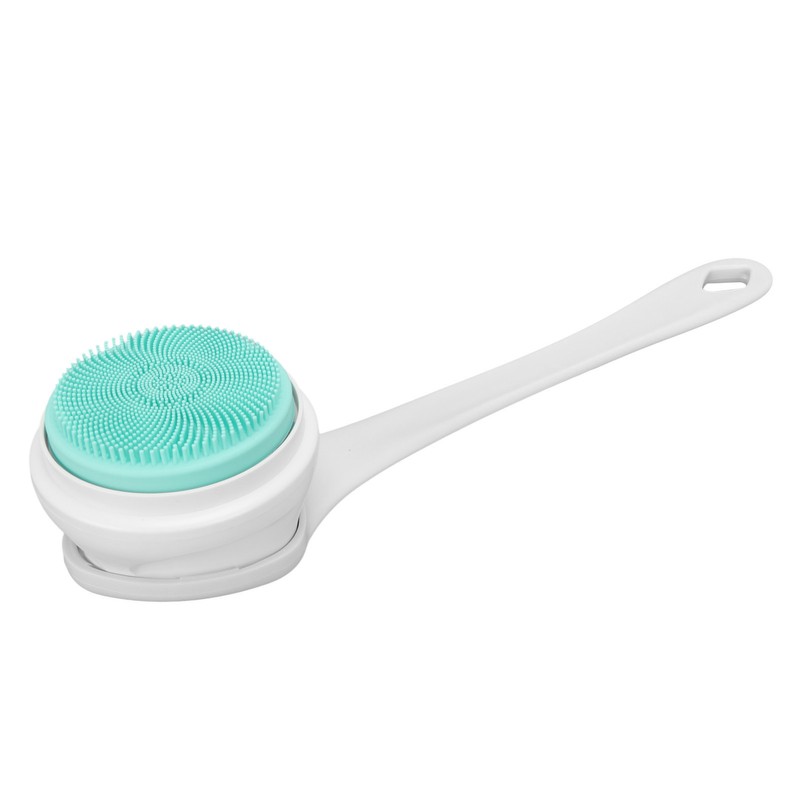 Electric Body Brush 3 Levels Speed Long Handle Exfoliating IP67