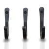 Stur-De Decorative Wrought Iron Hooks for Wall - Heavy Duty