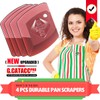 G.CATACC Pan Scraper, Durable Pot Scraper Dish Scraper, Flexible Kitchen