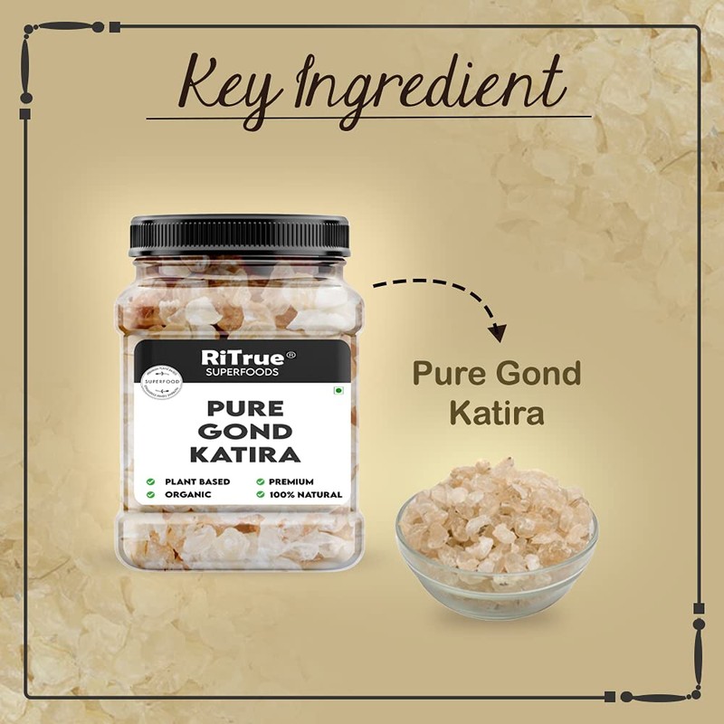 Ritrue Superfoods - Gond Katira Pure (Edible Gum) - 300
