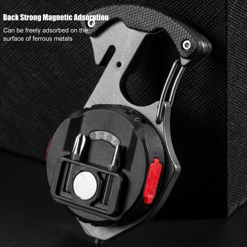 LED Keychain Flashlight Multi Functional High Brightness Portable Mini COB