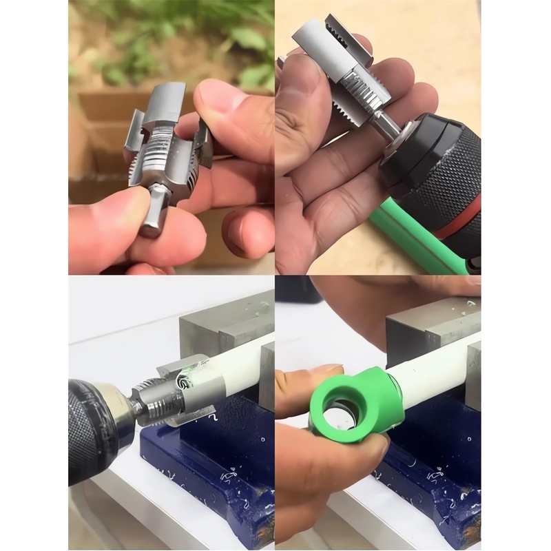 2 in 1 Integrated Internal & External Pipe Threading Tool