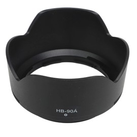 GOWENIC HB-90A Parasol de Lente para Z DX 50-250 Mm F4.5-6.3 VR Lens, Reversible Bayonet Lens Shade Reemplazo de Parasol para Negro