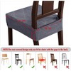 YUEANG Waterproof Stretch Seat Covers,Dining Room Chair for 4 Set