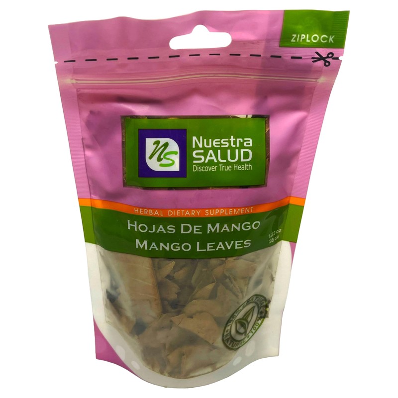 Mango Leaves Tea Herbal Infusion Hojas De Mango (35g) Zip-lock