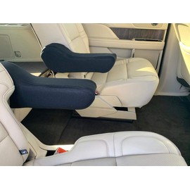 Auto Armrest Covers-Fits The 2020-2022 Ford Explorer Fold Down Armrest on 2nd Row Bucket Seats-Neoprene Fabric 1 Pair (XXXL).