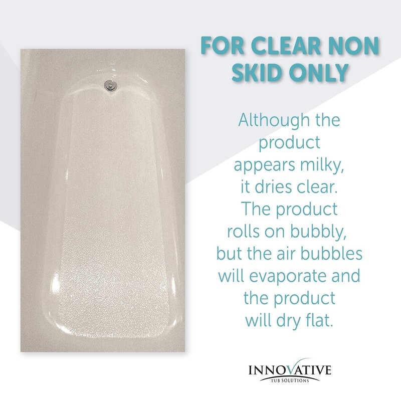Tub Guard Anti Slip - Clear Bathtub & Shower Grip