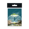 SF 6 Packs Pre-tied Loop Fly Fishing Tapered Leader Nylon