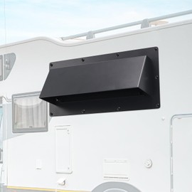 scottchen PRO Iron RV Range Vent Cover Metal Exhaust Vent Cover RV Vent Range Hoods Exterior 10-1/4’’with 10 Screws