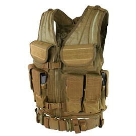 Condor Elite Tactical Vest Coyote Brown