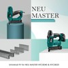 NEU MASTER Heavy Duty 1/4" Narrow Crown Staples and 18GA