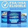 Tampax Cardboard Tampons Super Plus Absorbency, Anti-Slip Grip, LeakGuard Skirt,