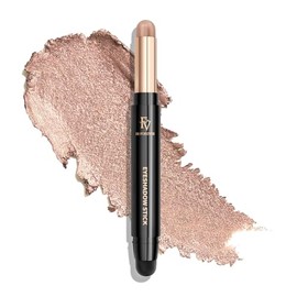FV Lidschatten Stift, Langanhaltend und Hochpigmentierter Creme Glitzer Lidschatten, Knitterfrei, Wasserfester Eyeshadow Stick mit Shimmer Finish, Champagne Shimmer