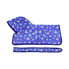 NACOCO Dog Bathrobe Towel Microfiber Pet Drying Robes Moisture Absorbing Towels Coat for Dog and Cat(Yellow Duck,L)