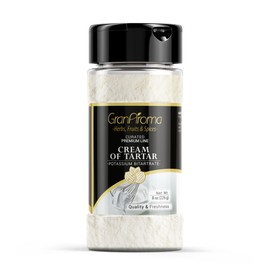 GranAroma Cream of Tartar, Kitchen Staple, Cakes & Cookies, Stabilizing Agent (8 Ounce)