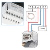 Wengart Home Thermostat WG806,AC230V 3A Weekly Programming 6 Time Periods