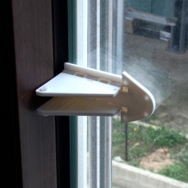 Wing-Type Window Sash Lock Stopper 10ea