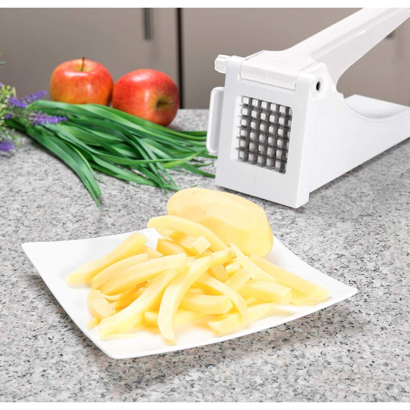 Rosenstein & Söhne Chip Cutter: Chip and Vegetable Cutter with