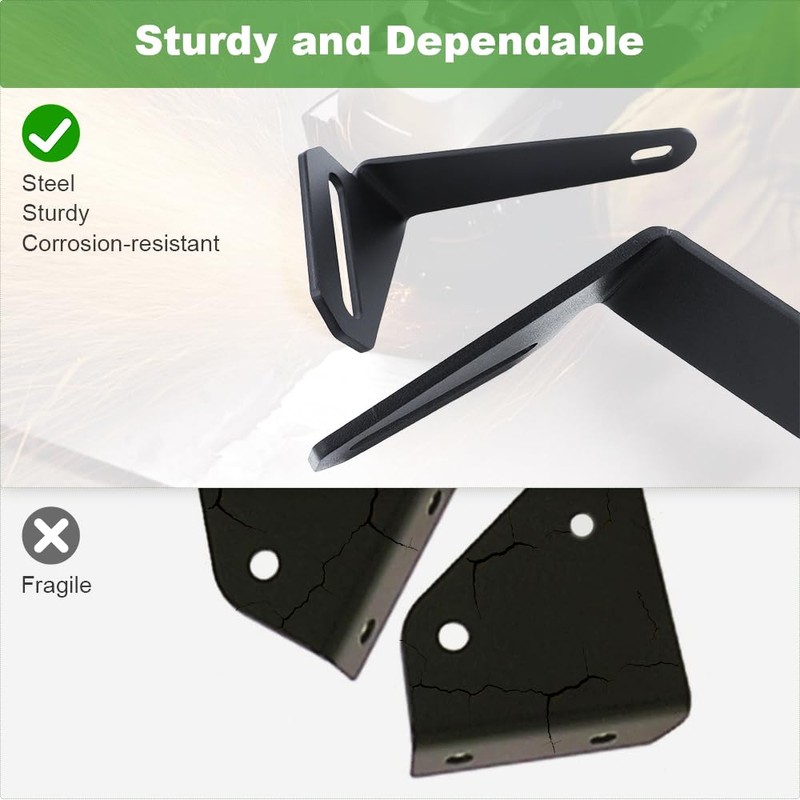 REARACE 42" LED Light Bar Brackets Fit for Talon 1000X/1000R