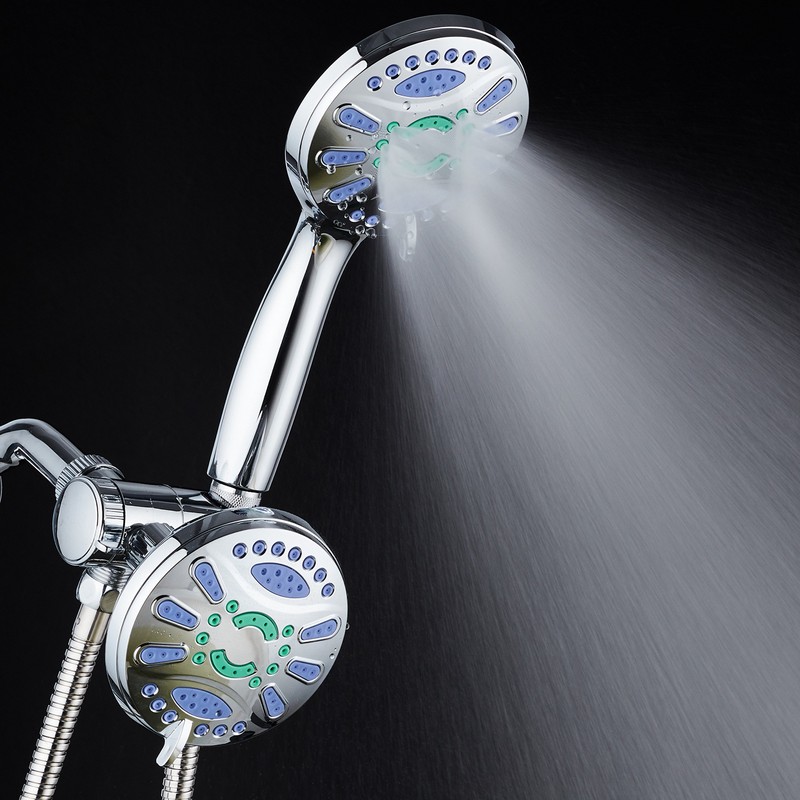 AquaStar Elite 3-in-1 High-Pressure 48-mode Spa Shower Head Combo with