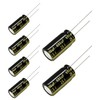 6pcs Panasonic FM Series Electrolytic Capacitors - 25V 47~2700uf Ultra