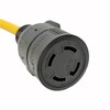 Parkworld Adapter Cord NEMA 5-15 Male Plug to Locking L14-30