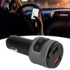 Bluetooth FM Transmitter QC3.0 Fast Charging CVC Noise Cancellation Handsfree