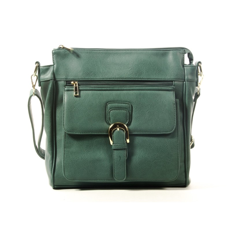 Goson Front Buckle Concealed Gun Handbag Bundle with Stylish Sunglasses