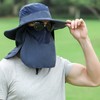 Sun Hat UV Protection Cap Wide Brim Nylon Breathable Quick