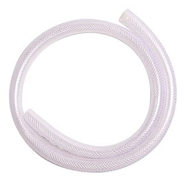QuQuyi 1-1/4" ID x 1-5/8" OD Soft Braided PVC Tubing, Clear Flexible PVC Tube Vinyl Hose Water Oil Winter antifreeze & Soft for Four Seasons (3.3Ft length)