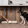 IRIS USA Waterproof Dog Food Mat, Sturdy Plastic, 28"x 14.5"