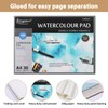 Hisdricus Watercolour Paper A4 200 g, 30 Sheets Drawing Pad