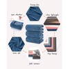 Lumimi Towels 3 Piece Very Soft Microfiber Bath Sheet Towel