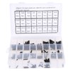 240Pcs Elastic Cylindrical Pin Carbon Steel Hollow Positioning Auxiliary Parts