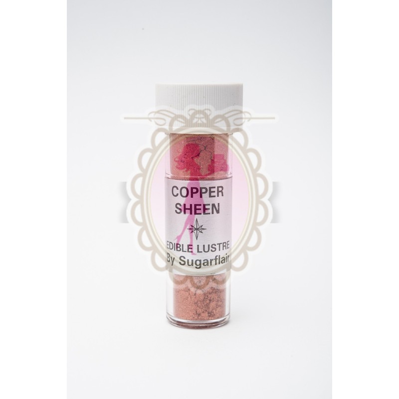 Sugarflair New Edible Lustre Powder - Copper Sheen