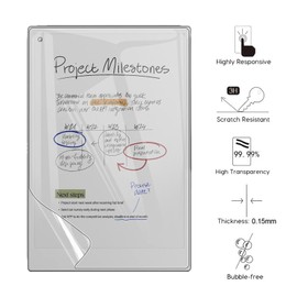 MEMELOKA Screen Protector for Remarkable Paper Pro, [Pack of 2] Soft PET Screen Protector for Remarkable Paper Pro with 3D Full Coverage, Ultra Thin Anti-Fingerprint Screen Protector