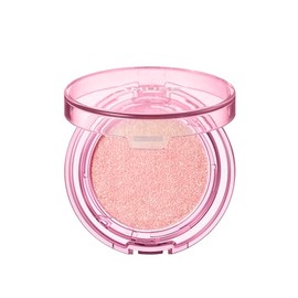 AMUSE SEOUL - Resaltador facial de diamante rosa, iluminador luminoso de gelatina en polvo, maquillaje brillante de perlas con purpurina, polvo hornea