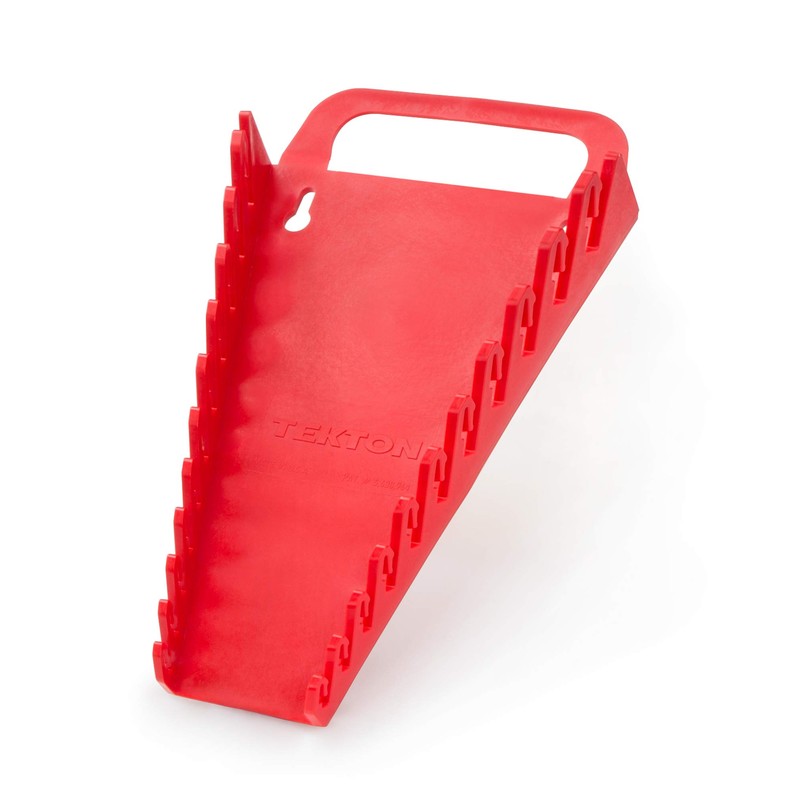 TEKTON 11-Tool Combination Wrench Holder (Red) | 79367 | Made