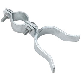 VIVIDA Chain Link Gate Latch 1-3/8" x 2-3/8", Fence Fork Latch for Metal Gates with Padlock Hole, Galvanized Steel, Chain Link Fence Parts, 1 PCS