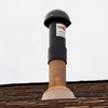 OdorHog Vent Stack Pipe Filter 4 Sizes, Black ABS with