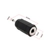 EMSea 5PCS 2.5mm Mono to 3.5mm Mono Jack Adapter Compatible