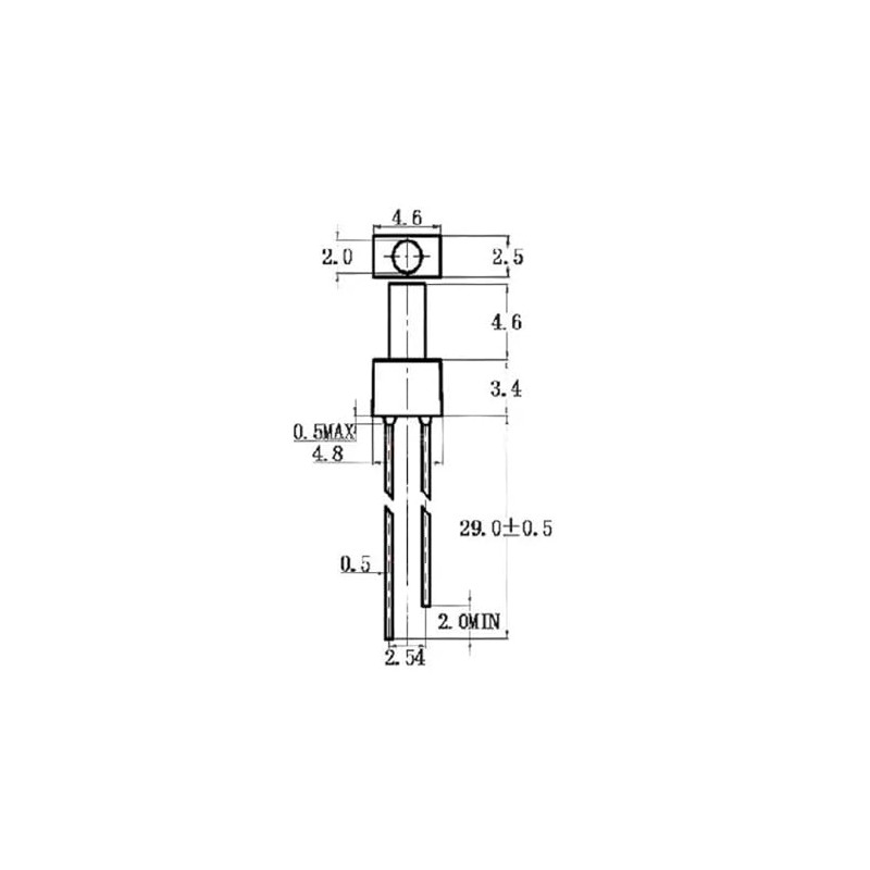 Cleiscry 100PCS 2mm Flat top LED Diode Light Assorted Kit