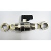 CHROME BOLOFIX 15MM LEVER THUMB TURN **FULL BORE** ISOLATING SERVICE