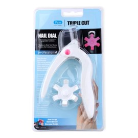 Corta Tip Para Uñas Postizas Con Guía Precisión Profesional