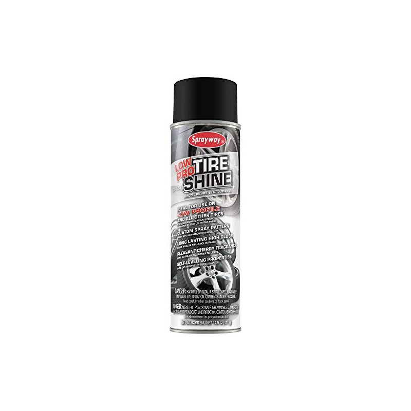 Sprayway SW930 Low Pro Tire Shine, 14 oz