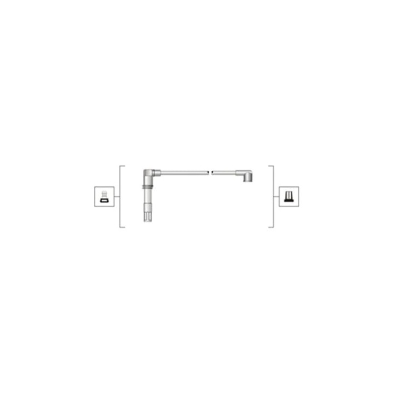 Magneti Marelli 941319170081 Ignition Wire Set