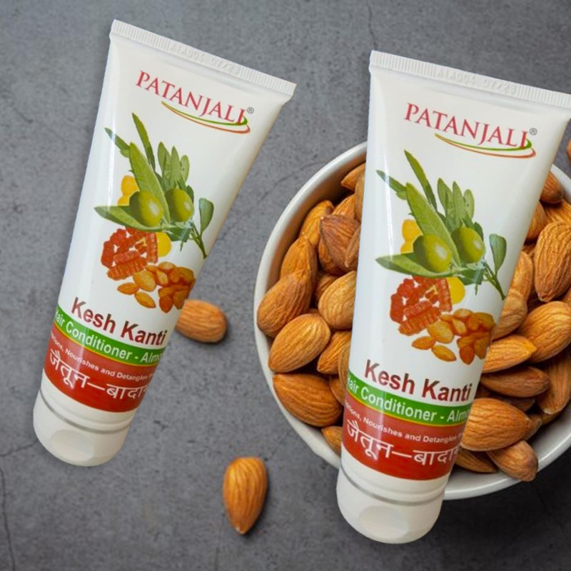 patanjali Kesh Kanti Hair Conditioner Almond 100gm / 3.38 fl