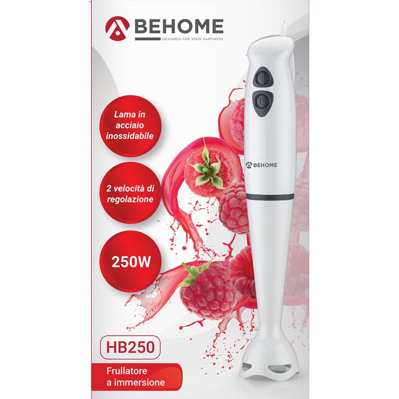 BEHOME White 250 Watt Mini Bucket BEHOME with Stainless Steel